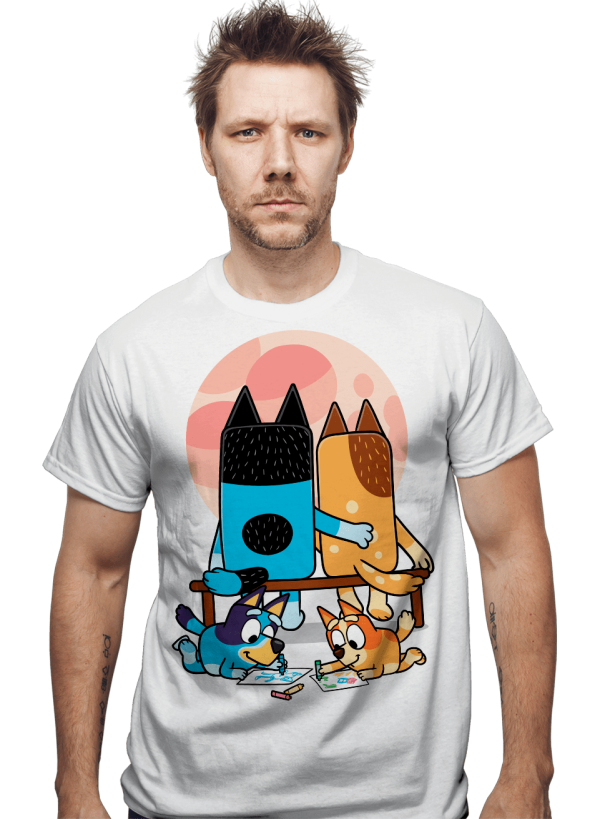 Heelers Gazing At The Moon Fashion - Image 2