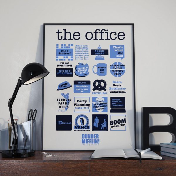 The Office Quote Mash-Up Poster Fashion - Image 2