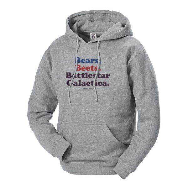 The Office Bears. Beets. Battlestar Galactica Hoodie For Discount - Image 3