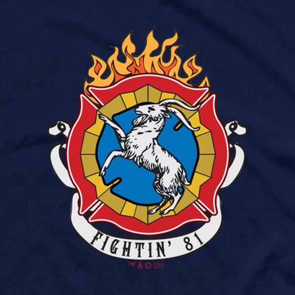 Chicago Fire Fightin  81 Men s Short Sleeve T-Shirt Supply - Image 2