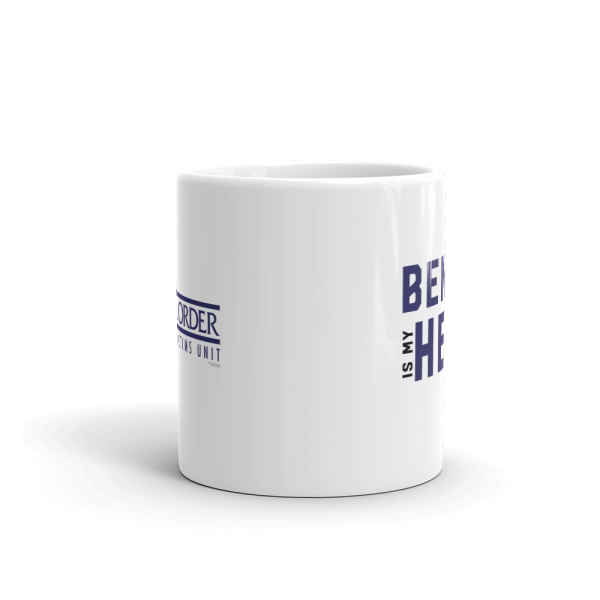 Law & Order: SVU Benson is My Hero White Mug Online Hot Sale - Image 4