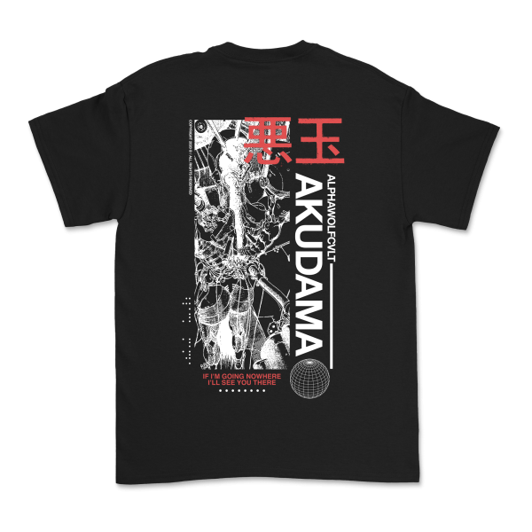 Alpha Wolf - Akudama Shirt For Discount - Image 3